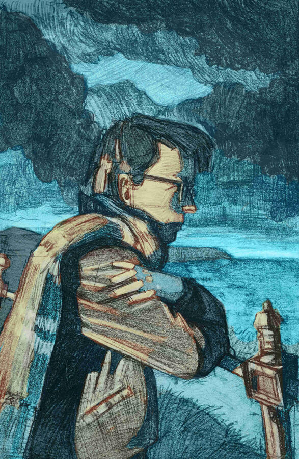 At Watch - Digital Illustration